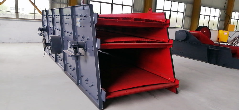 Vibrating screen